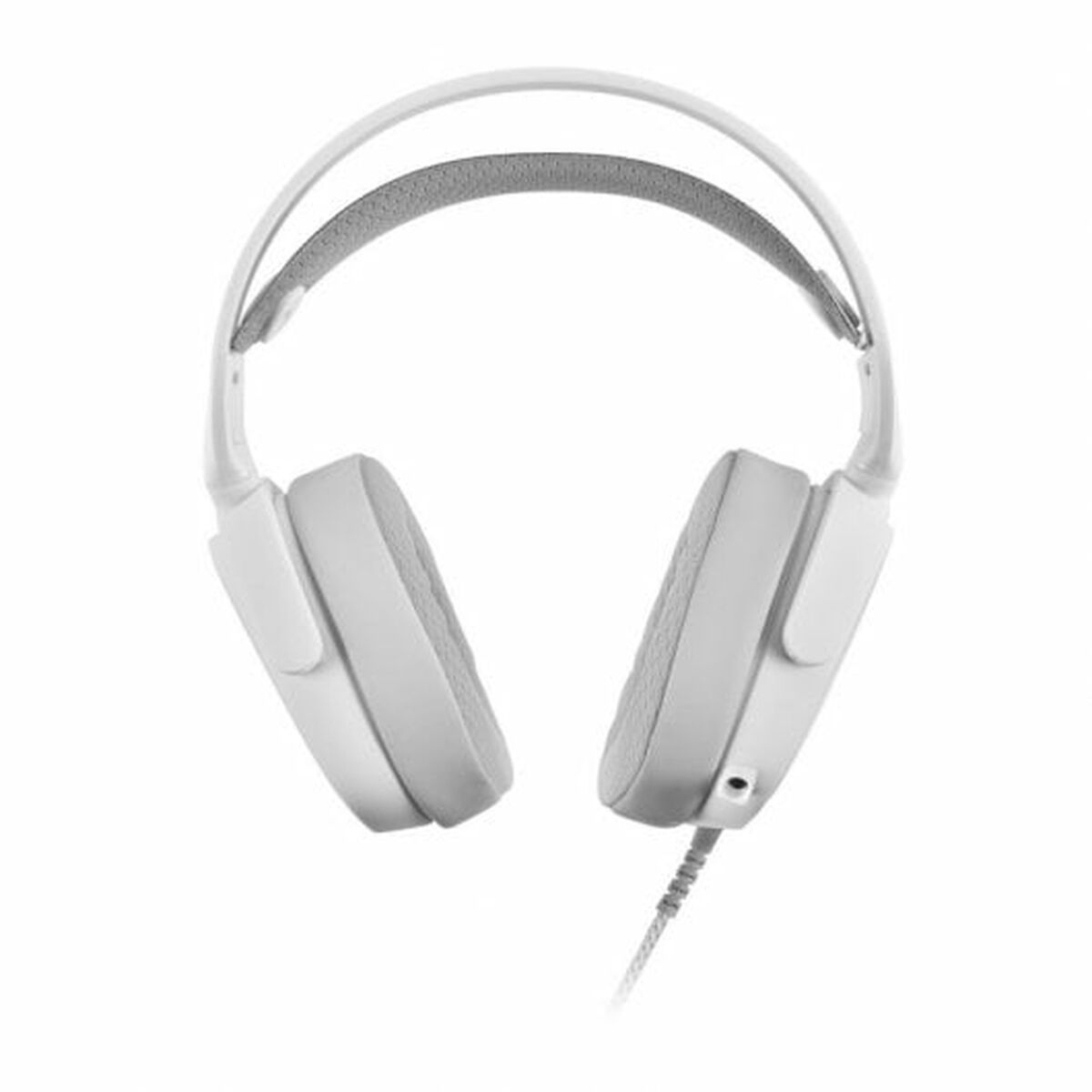 Spelhörlurar med mikrofon Mars Gaming MHAXW RGB Vit