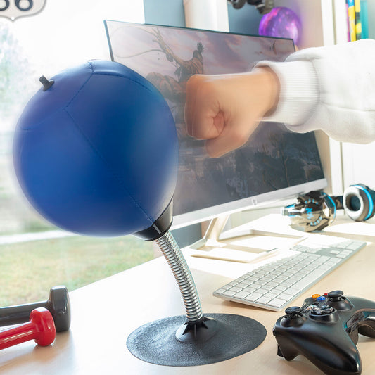 Anti-stress uppblåsbar boxningsställe för skrivbord Hittres InnovaGoods